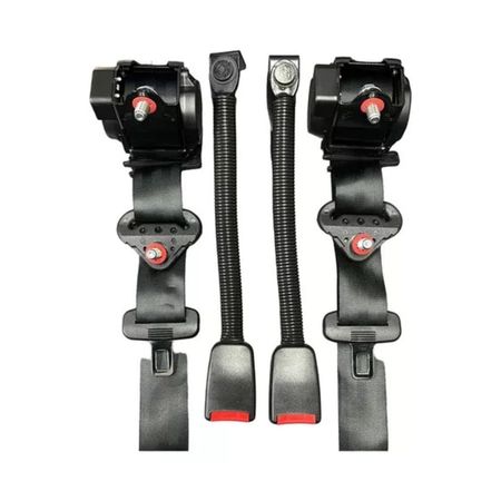 Cinturon Seguridad 3 Puntos Inercial X2-homologado