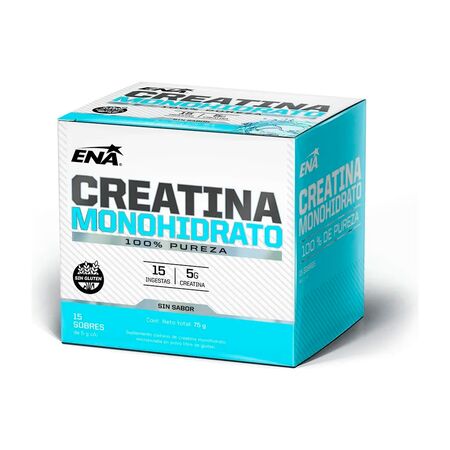 Suplemento Ena Sport Creatina Monohidrato Monodosis 15sobres