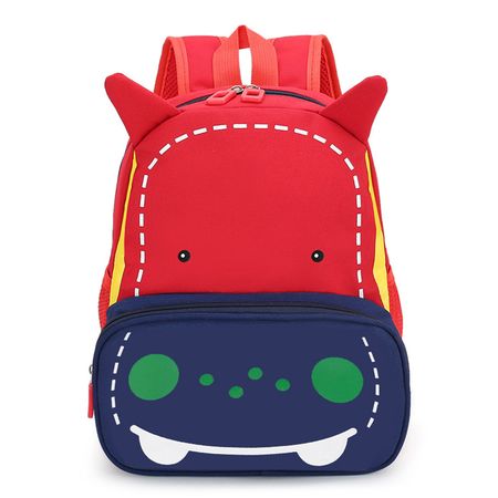 Mochila Escolar Azul Gadnic Hipopótamo Para Niños 25 - 35 L