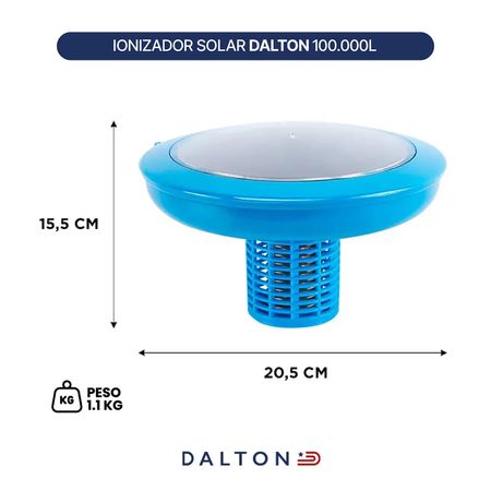 Ionizador Solar Dalton Hasta 100.000L DA-IONI01