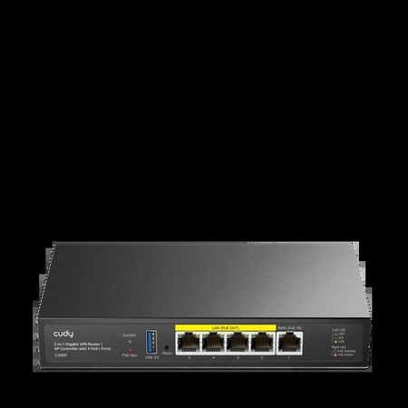Router Cudy C200P Gigabit VPN Access Point 4 Puertos PoE