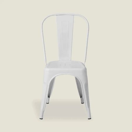 SILLA METALICA TOLIX BLANCO BRILLANTE