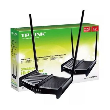 Router 4P Tp-Link Wr841Hp N300 High Power 2X9Dbi