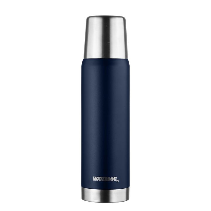 Termo Acero Inox 1 Lt Azul Indigo Waterdog Obus ( Obus1000in) - Vista 2