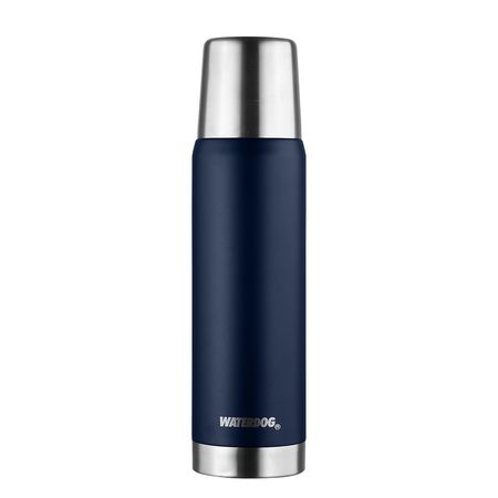 Termo Acero Inox 1 Lt Azul Indigo  Waterdog Obus ( Obus1000in)