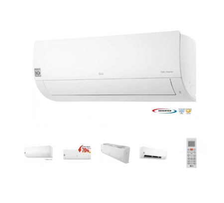 LG A.AIRE SPLIT S4-W18KL31A 5.0KW INVERTER FRIO-CALOR
