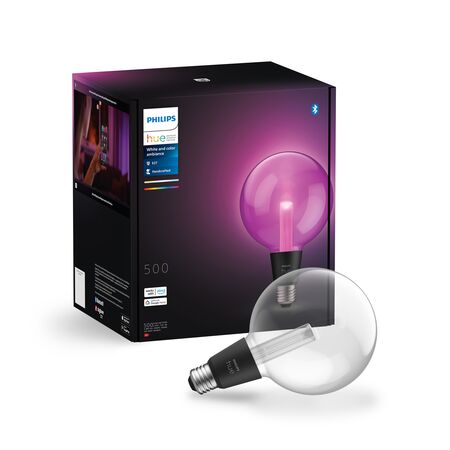Philips Hue Lampara Inteligente Filamento Color E27 Globo Xl
