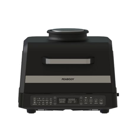 Freidora De Aire Y Grill Peabody Pe-afg02n Acero Inoxidable Digital