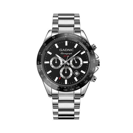 Reloj de Cuarzo para Hombre Gadnic Morfeo Resistente al Agua con Fecha y Hora