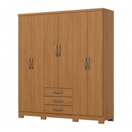 Placard Henn DA136-214 Caju Canela 6Ptas