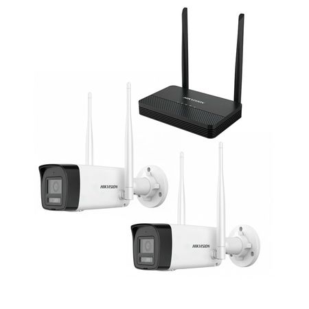 Kit Hikvision EasyLink NKS422W0H 2 Cámaras WiFi Full HD 2MP