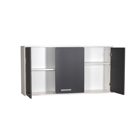 Alacena Platinum 1,20m 3 Puertas 2 Estantes 3037