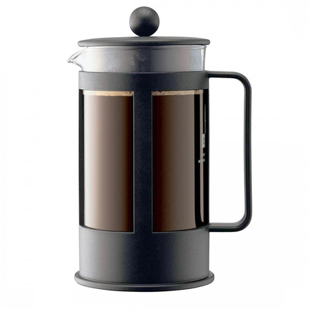Cafetera Bodum Modelo Kenya 3 Pocillos 1783-01 Negro