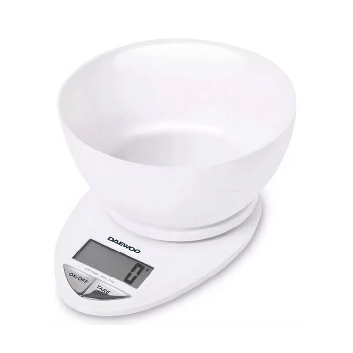 Balanza Cocina Daewoo Digital Con Bowl Ks7150B - Vista 1