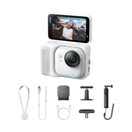 Insta360 GO Ultra Creator Bundle - Arctic White