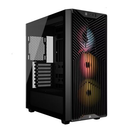 Gabinete Corsair 3200D RS ARGB Mid-Tower TG Black