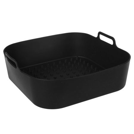 Molde Recipiente Silicona Air Fryer Para Freidora Sin Aceite 20 cm Aston