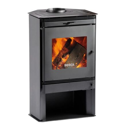 Calefactor A Leña Bosca Aresta 380 Charcoal 7300 Kcal/h