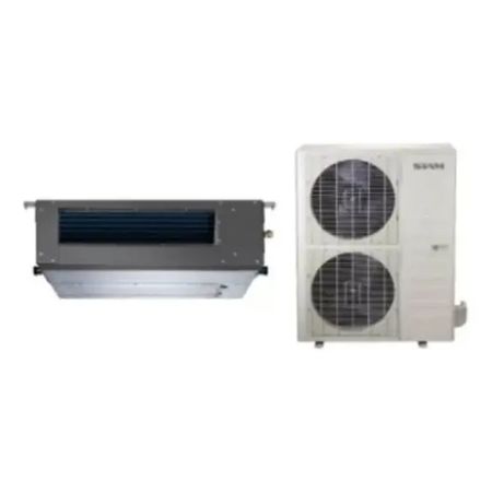 Aire Acondicionado Siam Light Commercial Smbsinh6trhc5p Baja Silueta Inverter 6 Ton Blanco