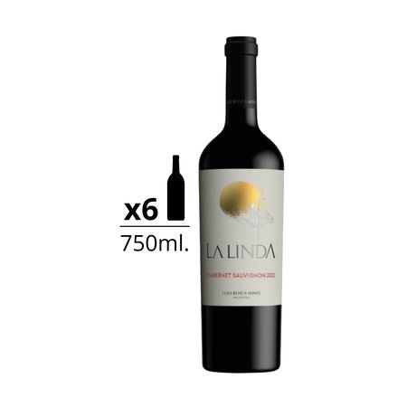 Vino Tinto La Linda Cabernet Sauvignon Caja x 6