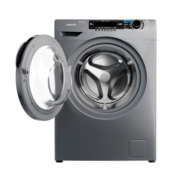 Lavarropas Drean LCFDR0814SG 8Kg 1400Rpm Plata Inverter - Vista 3