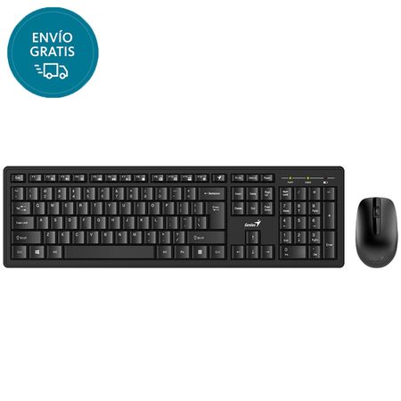 Teclado con Mouse Genius Inalámbrico KM-8200 Dual Color