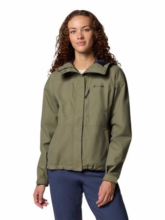 Campera Columbia Hikebound II Mujer Outdoor Verde