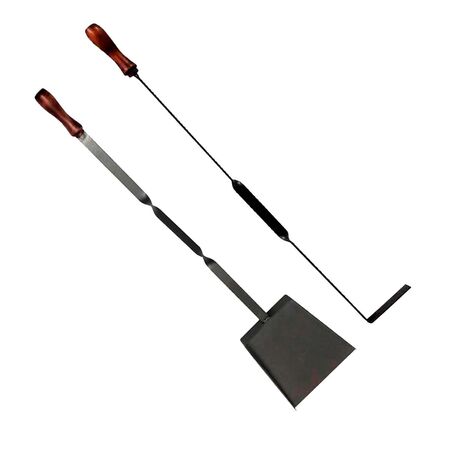 Kit Parrillero Ñuke Pala Y Atizador