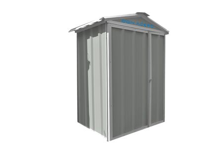 Armario Deposito Galpon de jardin Casi 150x1x2 Gris DON ACERO 