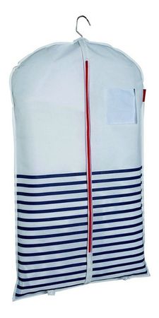 Porta Traje Funda 60x137 Cubre Guarda Traje Cierre Compactor Marin