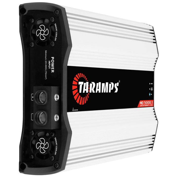 Amplificador Taramps MD 5000.1 5000W RMS Full Range Monoblock 1 Ohm Clase D - Vista 2