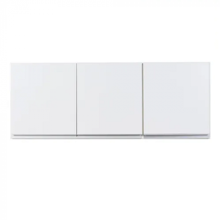 Alacena 3 Puertas 120Cm RICCHEZZE ARCO Color Blanco