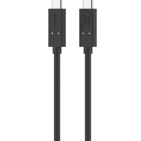 Cable USB-C a C Aukey de 240 W - Negro
