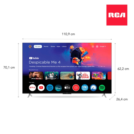 Smart Tv Led Rca 50P 4K C50Gl100 Go