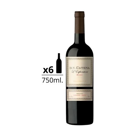 Vino Tinto Dv Catena L Esploratore Malbec Salta750 ml Caja x 6
