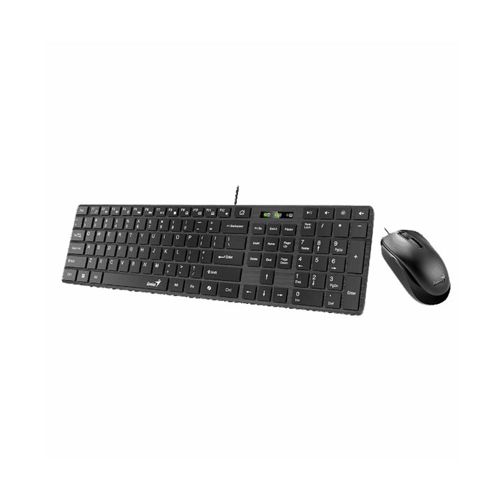 Teclado con Mouse Genius Slimstar C126 Usb Negro - Vista 2