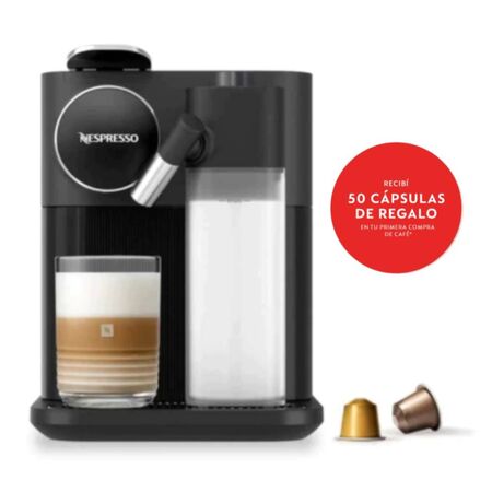 Cafetera Nespresso Gran Lattissima One Touch 1.3lts Negra F541-AR-BK-NE