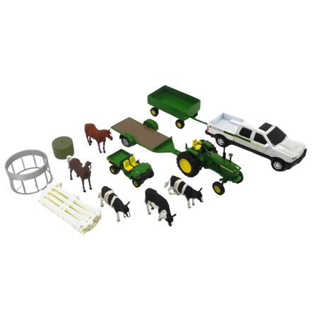 JUEGO DE 20 PIEZAS JOHN DEERE TOY 20 PIECE VALUE SET