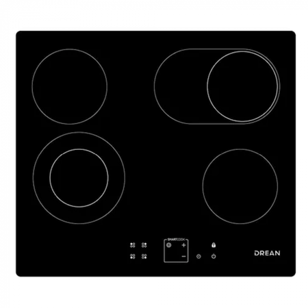 ANAFE DREAN AEDR60CNV VITROC.4 HORNALLAS 60CM NG.