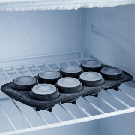 Cubetera de Silicona Hielos Esfericos Mitades para Tragos Aston