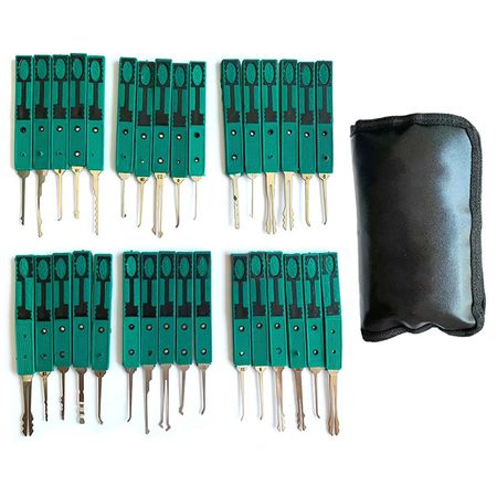 Juego De 38 Ganzúas Profesionales Gadnic Cerrajeros