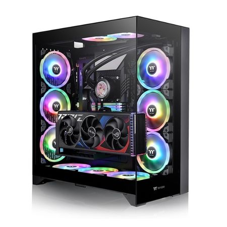 Gabinete TT CTE E600 MX Mid-Tower TG x2 Black