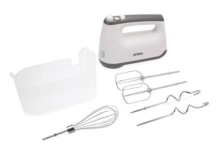 Batidora de Mano Atma con Box para Accesorios Blanco 400W BM8739AP