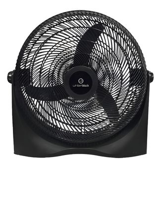Turbo Ventilador Reclinable Whitenblack TFWB20P 20" 90 Watts de Potencia y 3 Velocidades Super silencioso