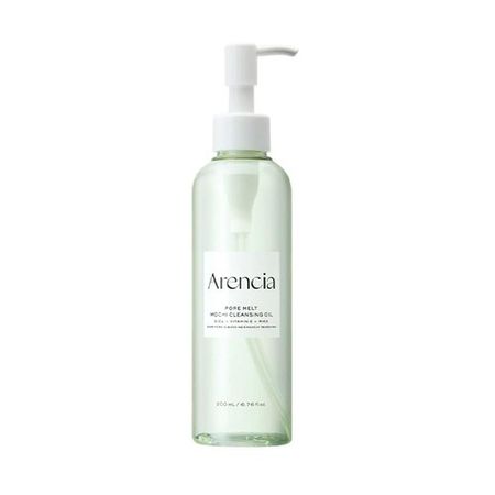 ARENCIA Pore Melt Mochi Cleansing Oil 200ml - Aceite Limpiador Disolvente de Impurezas con Aceite de Salvado de Arroz y Jojoba
