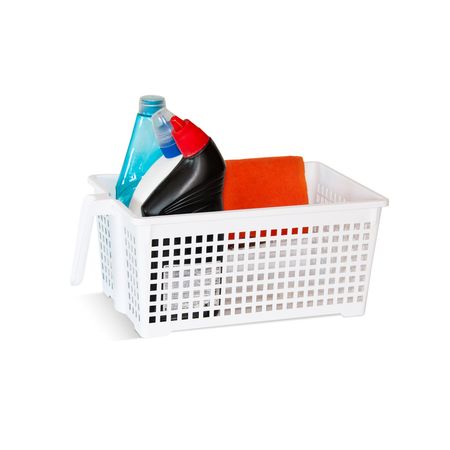 Organizador Rectangular Con Manija Grande - Colombraro
