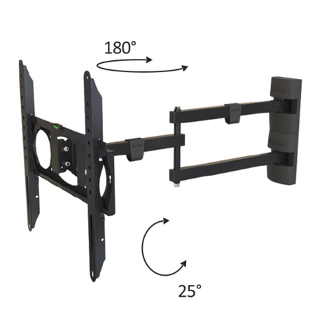 Soporte Tv Extensible Giratorio Y Con Inclinación 32 A 65