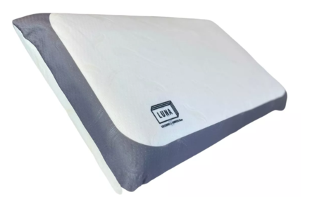 Almohada viscoelástica ventilada - luna jackard premium