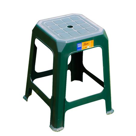 Banqueta Plástica Verde Titan Voss 2000
