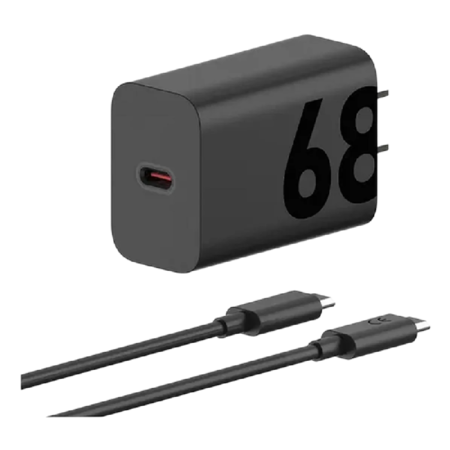Cargador con cable Motorola 68w